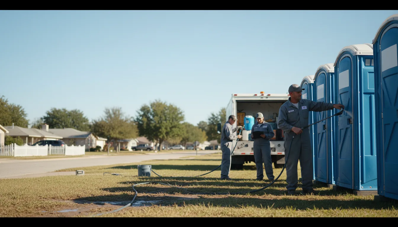 Long-Term Portable Toilet Rental in Grapevine, TX near me